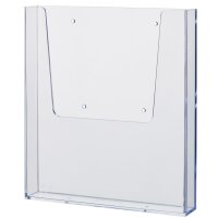 helit Porte-brochures mural the help wall, A4, transparent