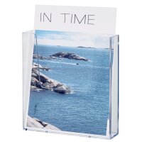 helit Porte-brochures mural the help wall, A4, transparent