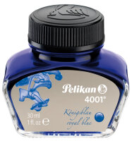 Pelikan Tinte 4001 im Glas, königsblau, Inhalt: 30 ml