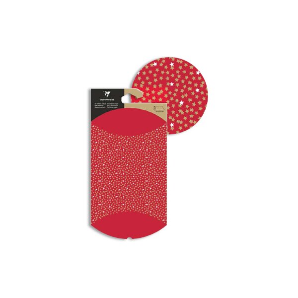 Clairefontaine Pochette cadeau Noël Etoile