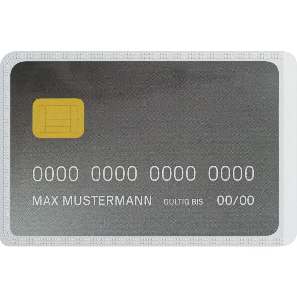 KOLMA Ausweishülle 86x54mm 09.140.00 trans.,Kreditkart.,ExtraSolid