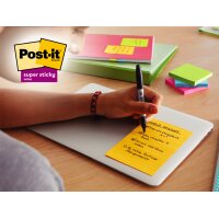 Post-it Bloc-note super sticky Meeting Notes, 203 x 152 mm