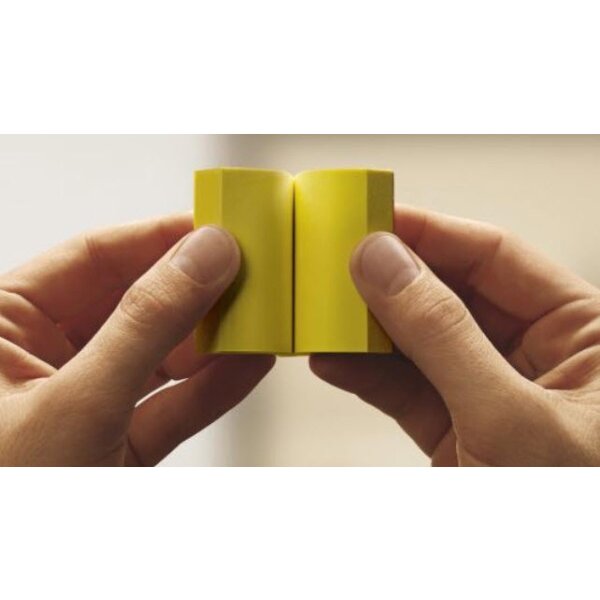 POST-IT Bloc 38x51mm 653Y jaune/100 feuilles 4x3 pièces