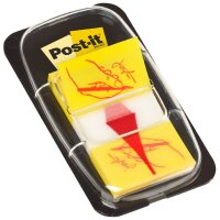 Post-it Haftmarker Index Symbol "Unterschrift", gelb