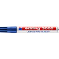 EDDING Marqeur permanent 3000 1.5-3mm 3000-3 bleu,...