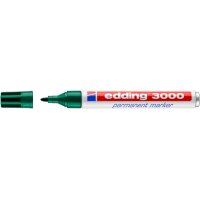 EDDING Marqeur permanent 3000 1.5-3mm 3000-4 vert,...