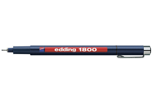 EDDING Profipen 1800 0.10-0.25mm 1800-1-01 schwarz