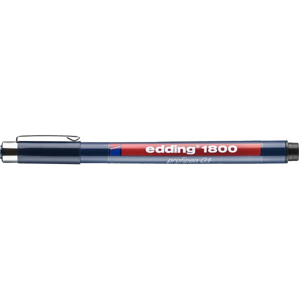 EDDING Profipen 1800 0.10-0.25mm 1800-1-01 schwarz