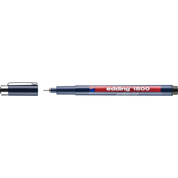 EDDING Profipen 1800 0.35mm 1800-1-03 schwarz