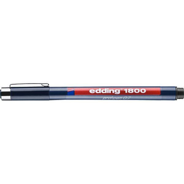 EDDING Profipen 1800 0.70mm 1800-1-07 schwarz