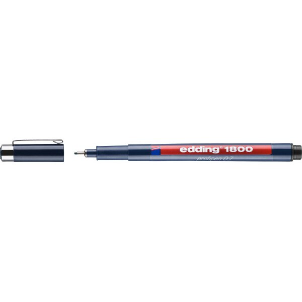 EDDING Profipen 1800 0.70mm 1800-1-07 schwarz