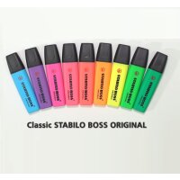 STABILO Boss Leuchtmarker Original 70 24 gelb 2-5mm