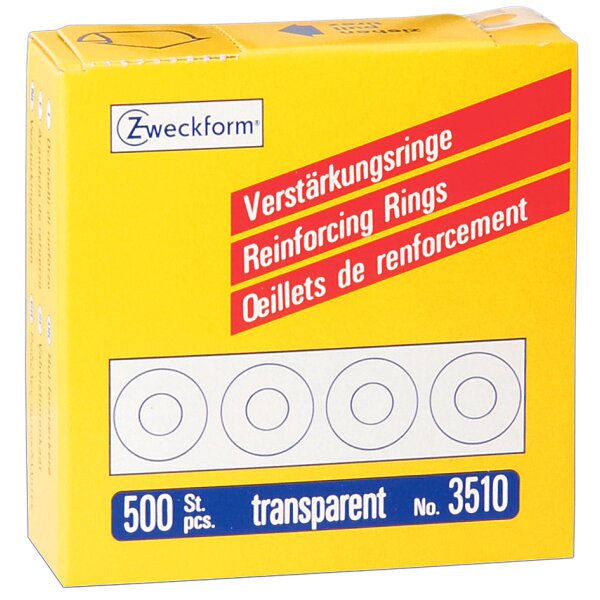 AVERY Zweckform Lochverstärkungsringe 13 mm, weiss