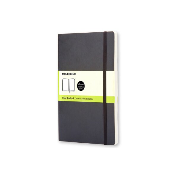MOLESKINE Carnet Classic SC Large 883707209 noir, blanc 192 feuil.