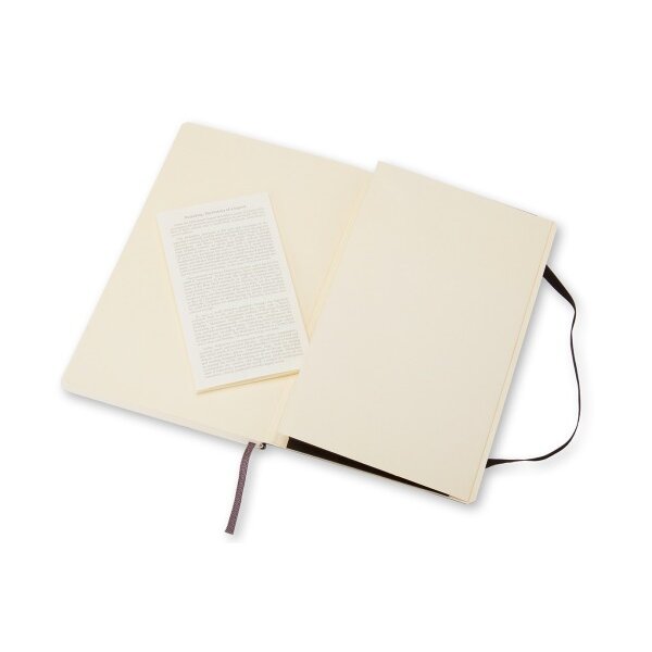 MOLESKINE Carnet Classic SC Large 883707209 noir, blanc 192 feuil.