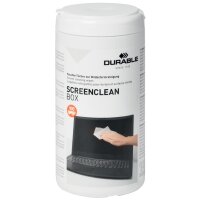 DURABLE Bildschirm-Reinigungstücher SCREENCLEAN BOX