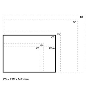 INTERNETSTORE Couvert C5 ohne Fenster Haftklebe weiss...