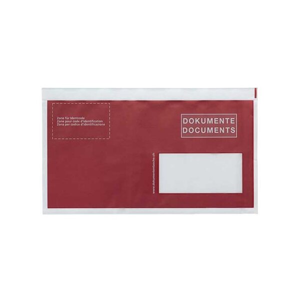 Pochettes porte-documents C6/5 fenêtre à droite (250 pièces)