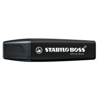 STABILO Textmarker BOSS ORIGINAL Marker, schwarz