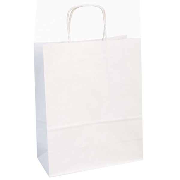 Clairefontaine Sac en papier, grand, blanc