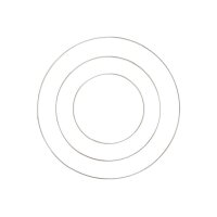 I AM CREATIVE Metallringe 10/20/30cm 4081.31 3 Stück