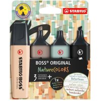 STABILO Surligneur BOSS ORIGINAL NatureCOLORS,...