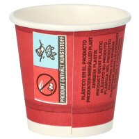 PAPSTAR Papp-Trinkbecher "pure" Party Time, 5...