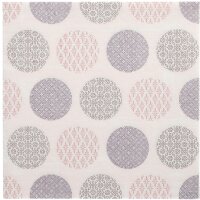 PAPSTAR Serviette à motif ROYAL Collection Rococo,...