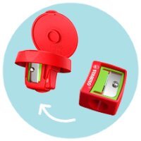 STABILO Taille-crayon à réservoir woody 3...