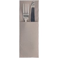 PAPSTAR Serviette pochette ROYAL Collection, gris