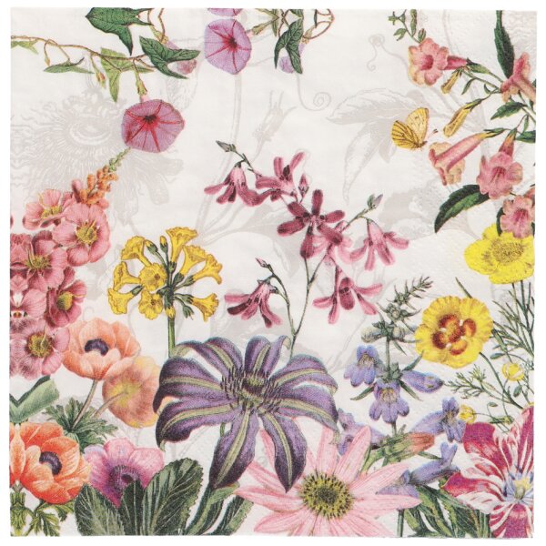 PAPSTAR Motiv-Servietten "Flower Meadow", 330 x 330 mm