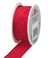 SUSY CARD Ruban cadeau, sur bobine Trend, rouge