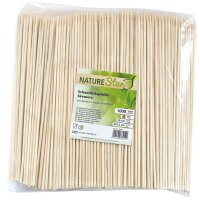 NATURE Star Pics à brochettes, en bambou, naturel
