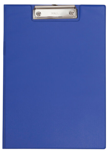 MAUL Porte-bloc à pince MAULpoly, A4, plastifié, bleu