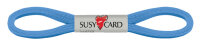 SUSY CARD Ruban cadeau Easy, 6 mm x 3 m, bleu clair