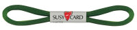 SUSY CARD Ruban cadeau Easy, 6 mm x 3 m, vert foncé