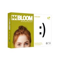 MM BLOOM Excellent Premiumpapier hochweiss A4 80g - 1/4 Palette (25000 Blatt)