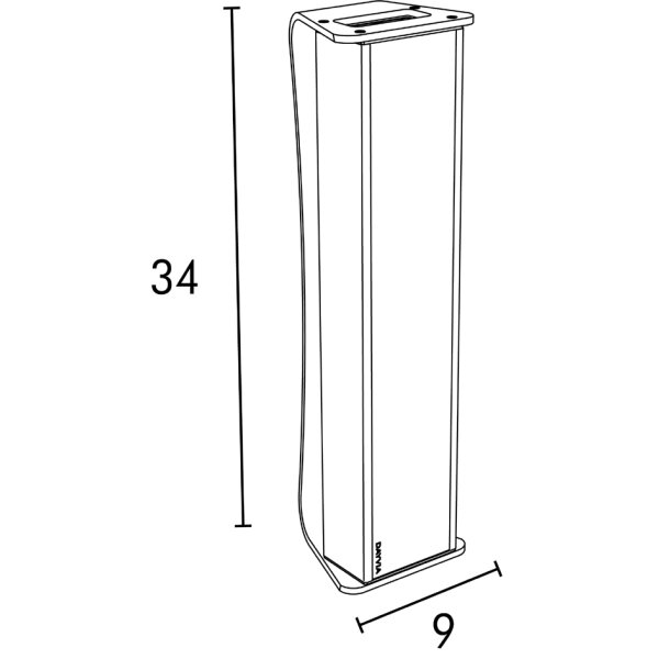 UNILUX Lampe LED de luminothérapie Dayvia MOBILLY, noir