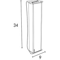 UNILUX LED-Lichttherapieleuchte Dayvia MOBILLY, schwarz bam.