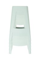 PAPERFLOW Tabouret BELLINI, set de 2, hauteur: 685 mm, blanc