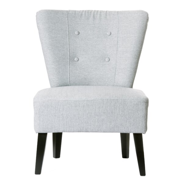 PAPERFLOW Fauteuil visiteur Brighton, safran / noir