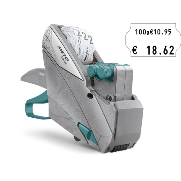 METO Étiqueteuse de prix Classic L 1932, 2 lignes,