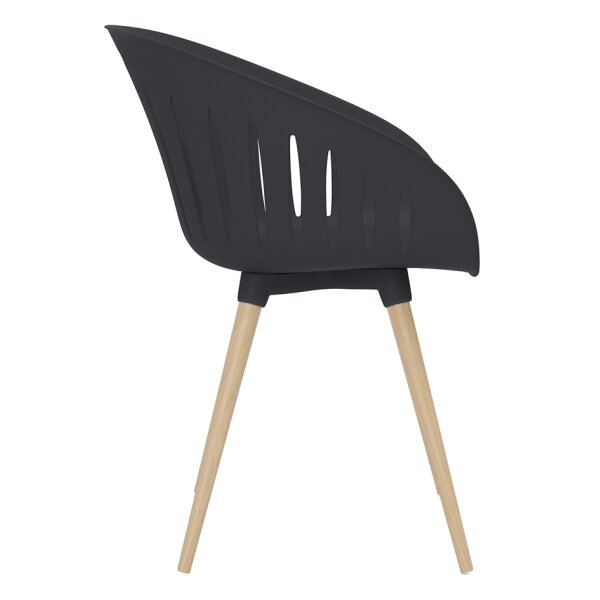 Topstar Chaise dextérieur T2023, set de 2, olive
