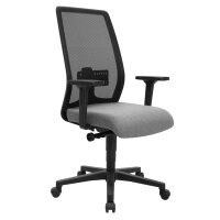 Topstar Chaise de bureau pivotante Eurostar 200, noir/gris