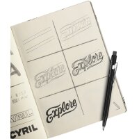 CARAN DACHE Carnet de croquis RYLSEE, A5, uni