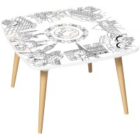 PAPERFLOW Table à dessiner KIDS SPORT, hauteur:...