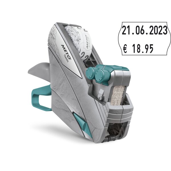 METO Étiqueteuse de prix Classic M 2026, kit HACCP