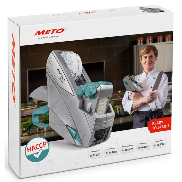 METO Étiqueteuse de prix Classic M 2026, kit HACCP