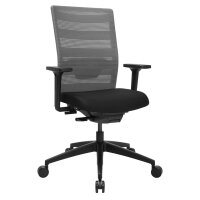 Topstar Chaise de bureau pivotante Airwork, noir/menthe