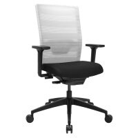 Topstar Chaise de bureau pivotante Airwork, noir/menthe